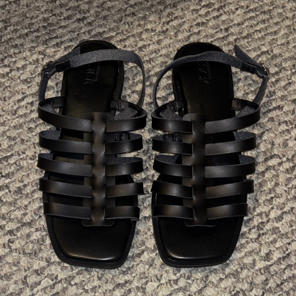 Nordstrom Rack - Black Strappy Women's Sandals